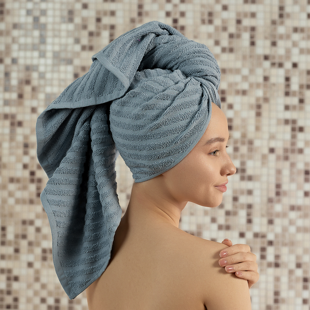 PROVANCE Линт Полотенце махровое, 100% хлопок, 70х130см, светло-синий, арт.№ 484-092