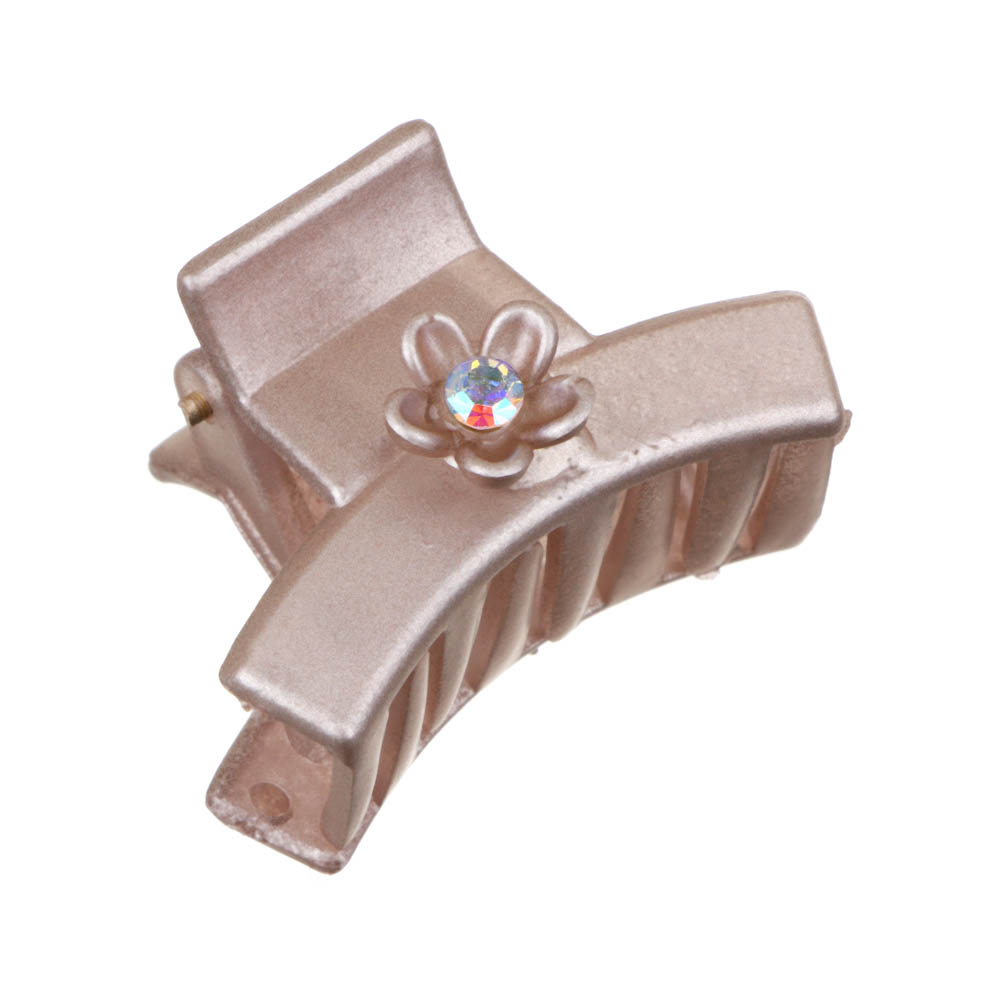 BERIOTTI Заколка-краб для волос с декором, пластик, 3см, 2 дизайна, арт.845, арт.№ 356-845