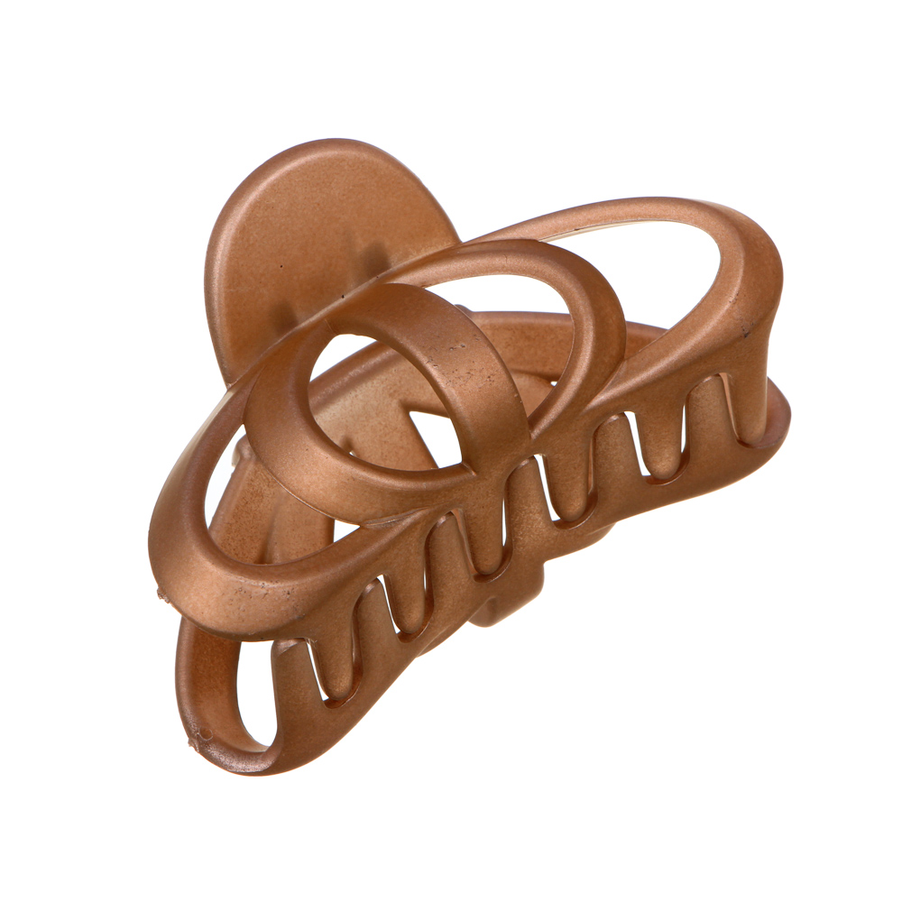 BERIOTTI Заколка-краб для волос, металл, пластик, 8,3см, 6 цветов, 4426-3, арт.№ 324-103