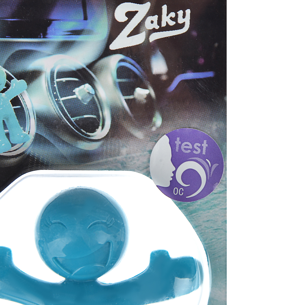 NEW GALAXY Ароматизатор гелевый Zaky,14 гр.,бабл гам, свежесть океана, новая машина, летний бриз, арт.№ 794-573