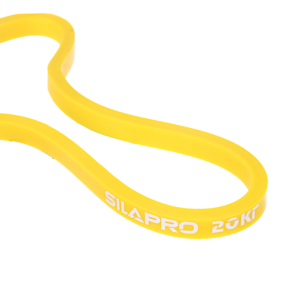 SILAPRO Лента для фитнеса силовая эластичная 30х0.4х0.6 см, латекс, 20 кг, арт.№ 093-017