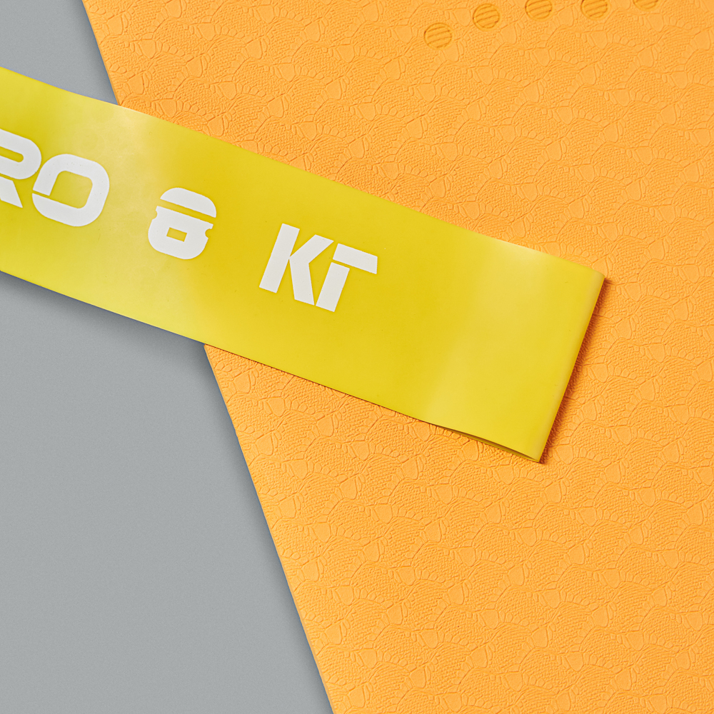 SILAPRO Фитнес-резинка, 30х5х0.03 см, нагрузка 8 кг, латекс, арт.№ 093-014