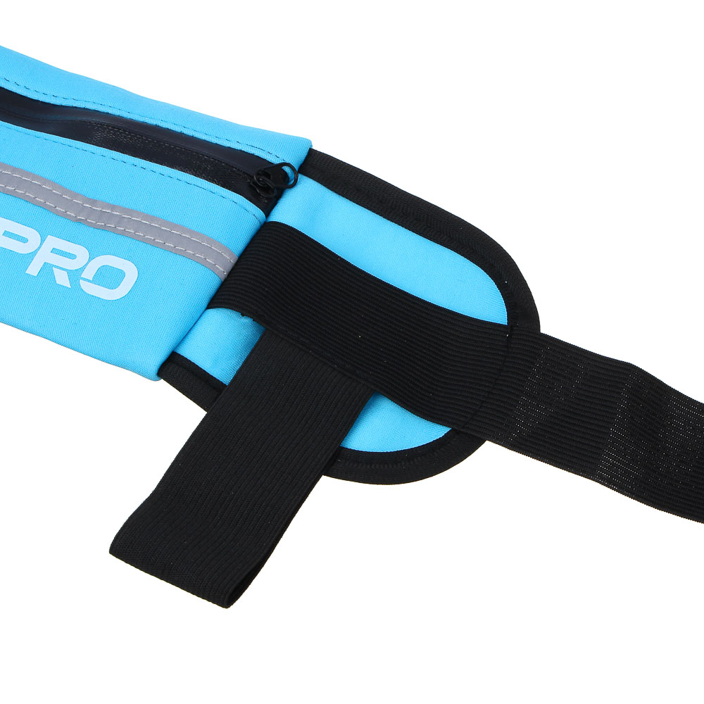 SILAPRO Сумка спортивная, пояс с держателем для бутылки, 10х36см, неопрен, 5 цветов, арт.№ 204-034