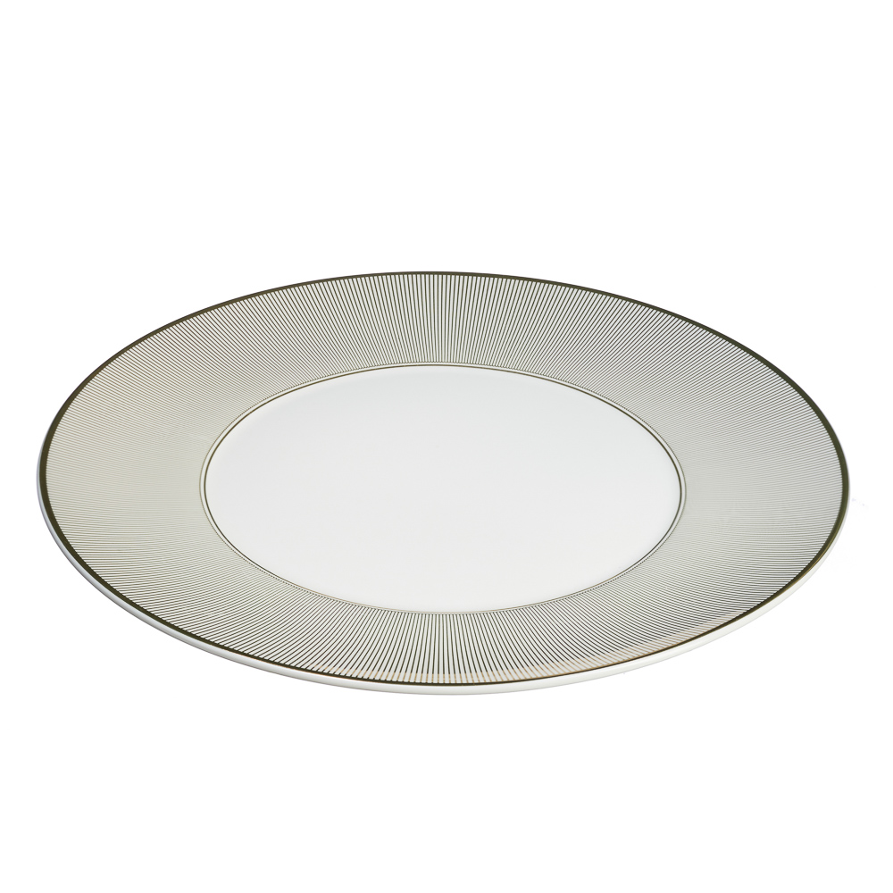 BY COLLECTION White Line Тарелка десертная, 20см, фарфор, арт.№ 820-813