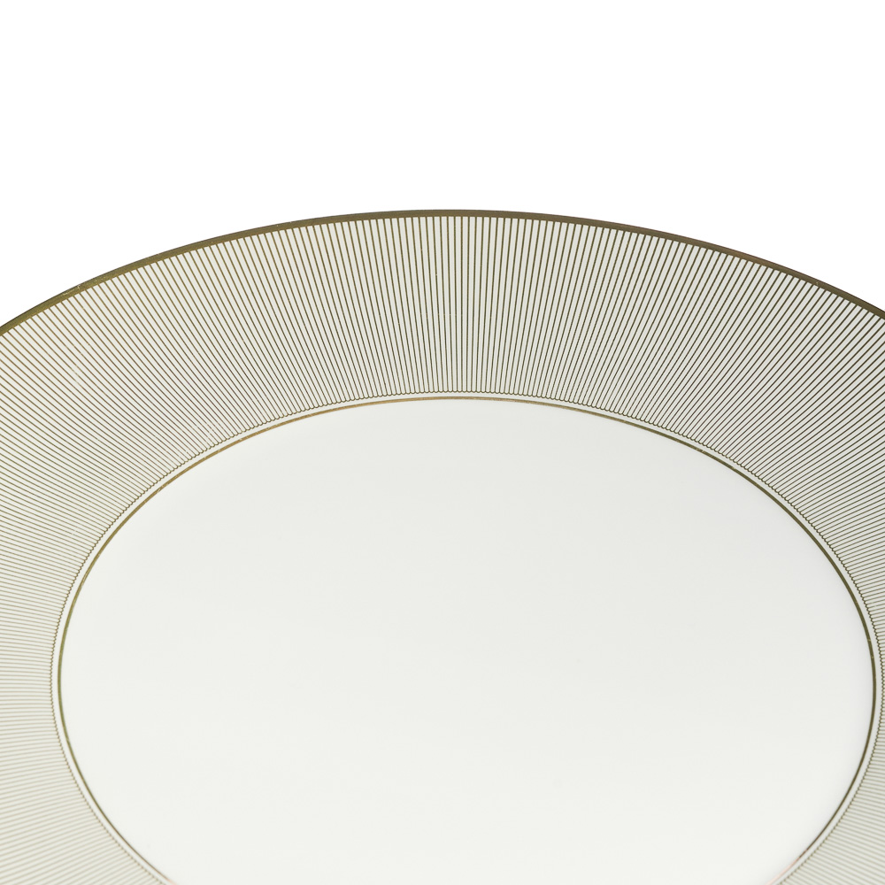 BY COLLECTION White Line Тарелка десертная, 20см, фарфор, арт.№ 820-813