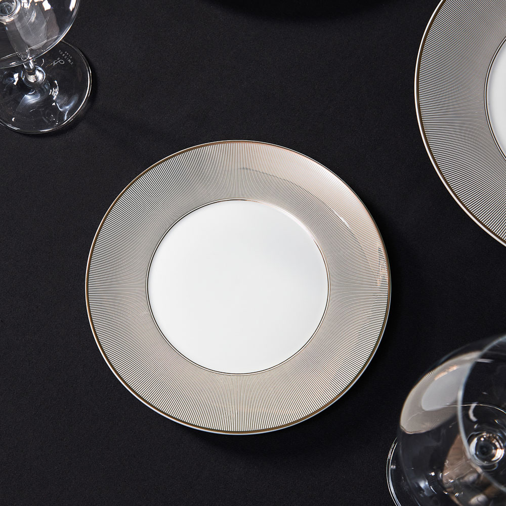 BY COLLECTION White Line Тарелка десертная, 20см, фарфор, арт.№ 820-813