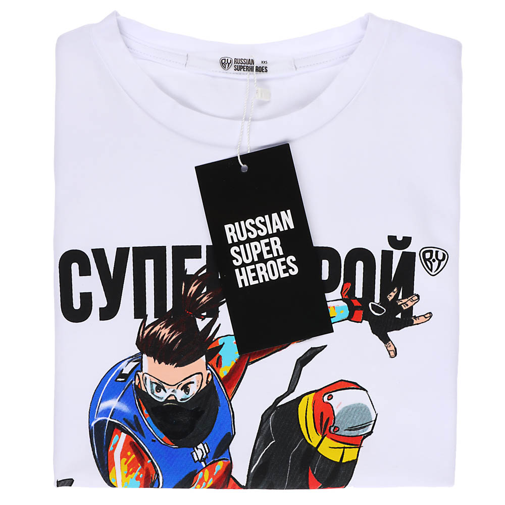 BY Конек Футболка, хлопок, цвет белый, размер S, арт.№ 830-934