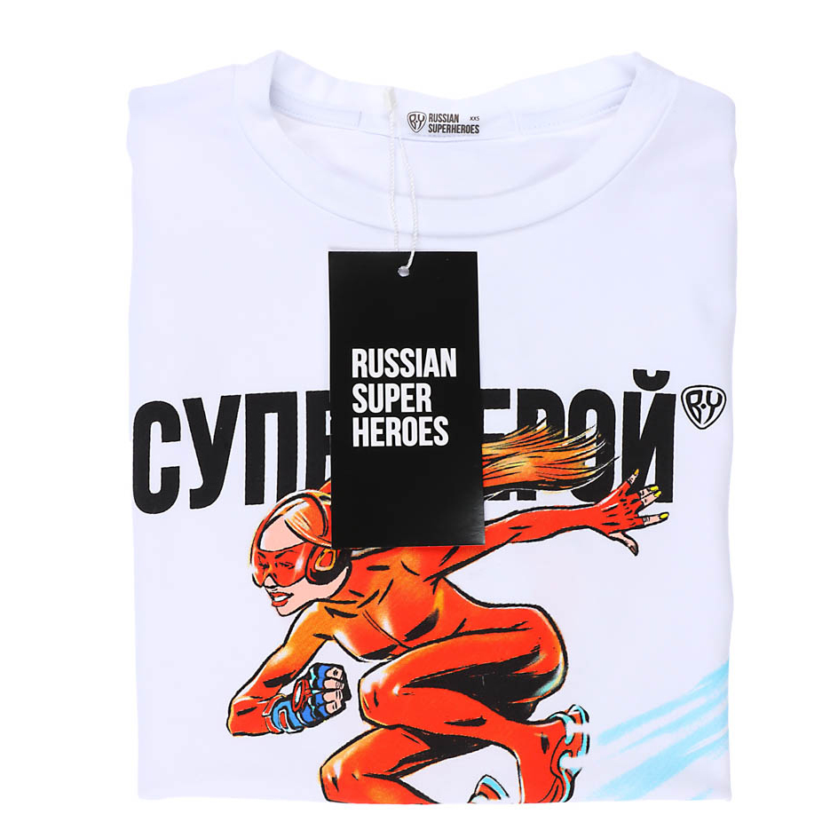 BY Заря Футболка, хлопок, цвет белый, размер S, арт.№ 830-936