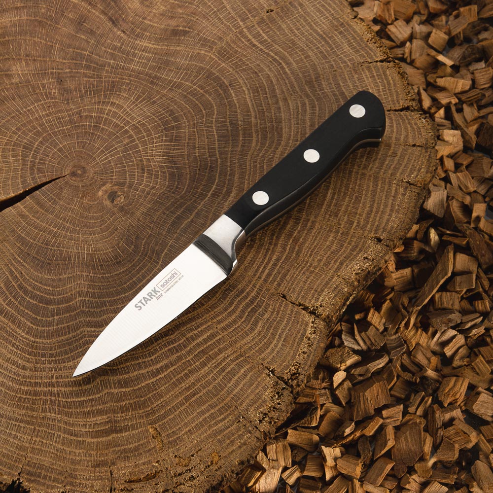 SATOSHI Старк Нож кухонный овощной 9см, кованый, арт.№ 803-043