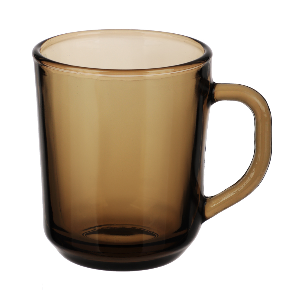 Кружка 250мл, Ogni giorno, дымчатое стекло, арт.№ 879-041