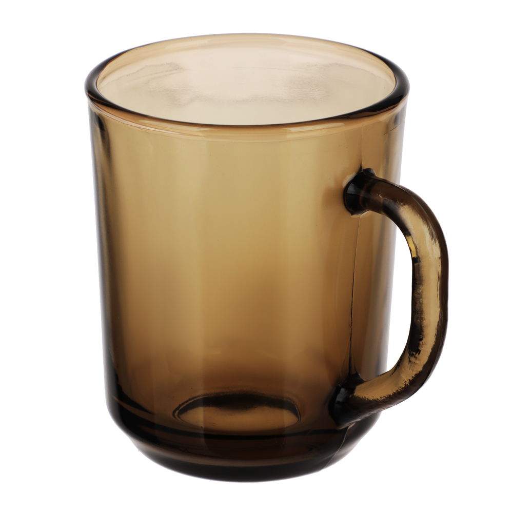 Кружка 250мл, Ogni giorno, дымчатое стекло, арт.№ 879-041