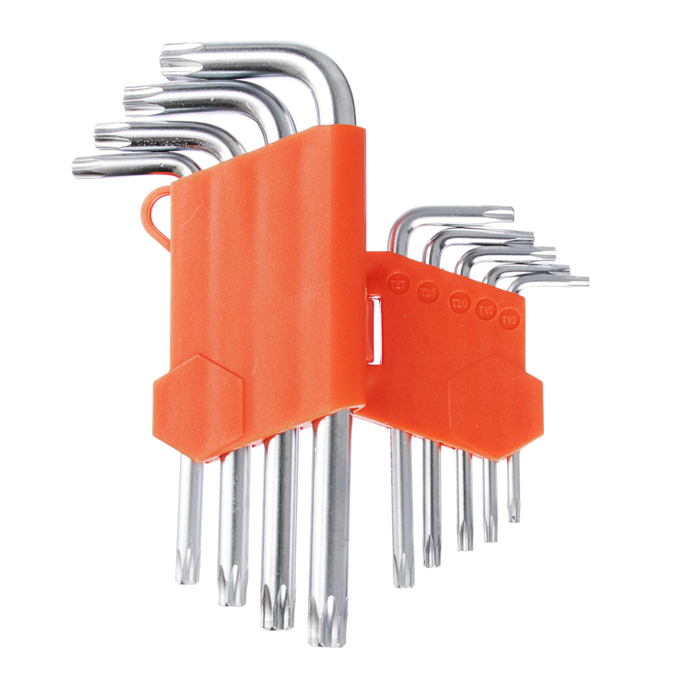 ЕРМАК Набор ключей TORX-профиль 9пр. (50х3мм-125х9мм), арт.№ 657-023