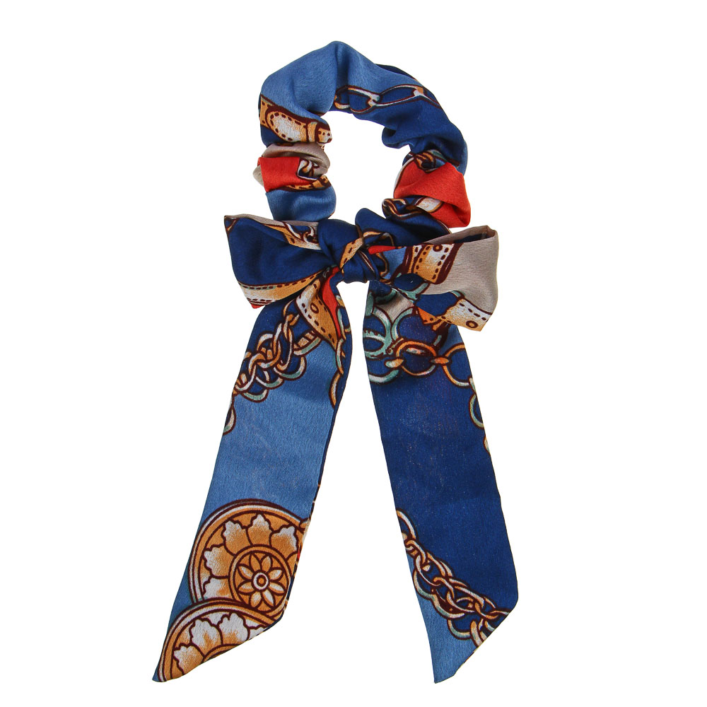 BERIOTTI Резинка для волос, полиэстер, d6см, 3 дизайна, арт.№ 322-221