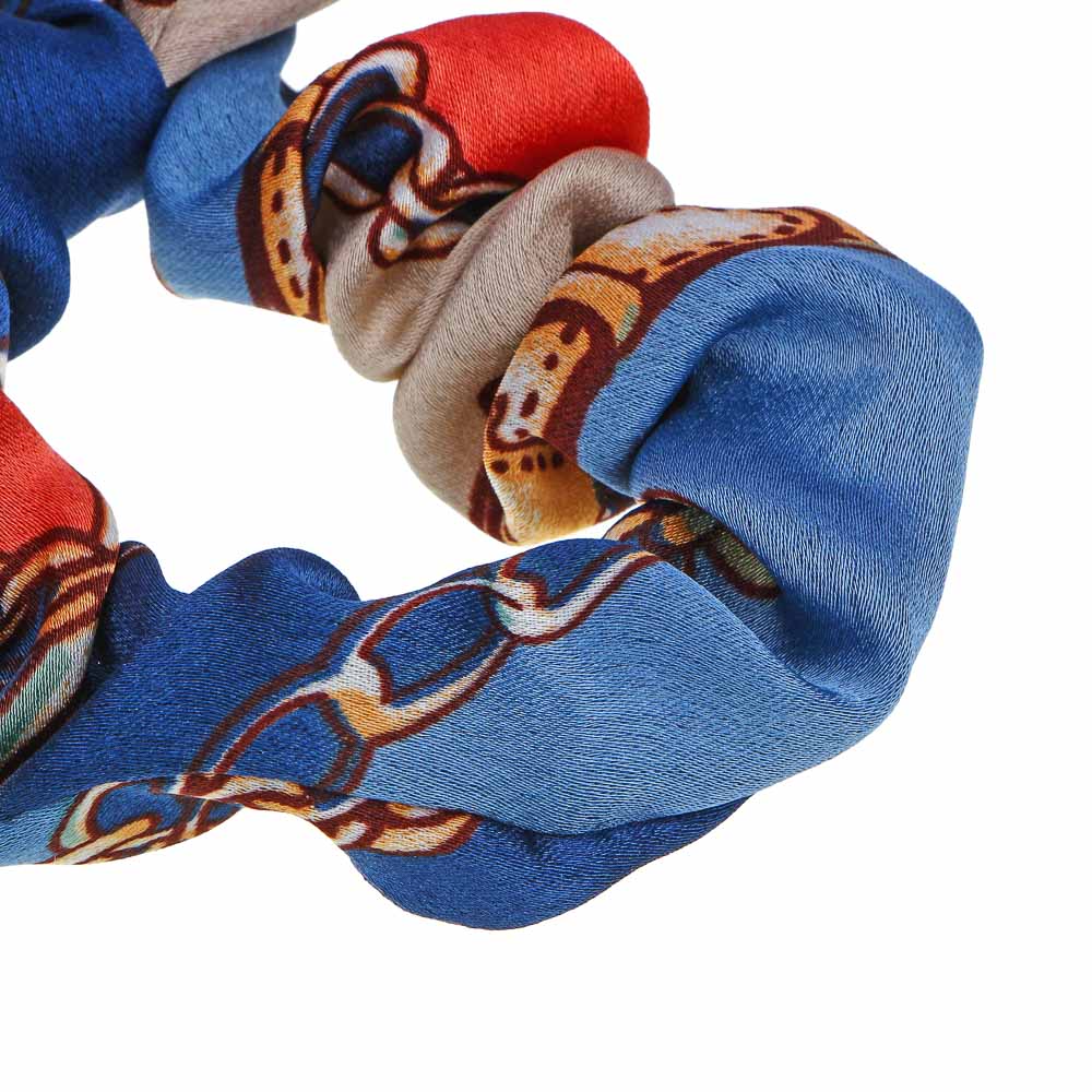 BERIOTTI Резинка для волос, полиэстер, d6см, 3 дизайна, арт.№ 322-221