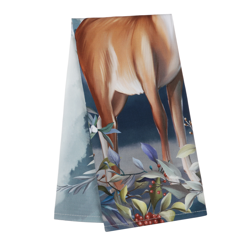 PROVANCE Нордик Полотенце кухонное, 40х60см, 100% хлопок, олень, арт.№ 492-293