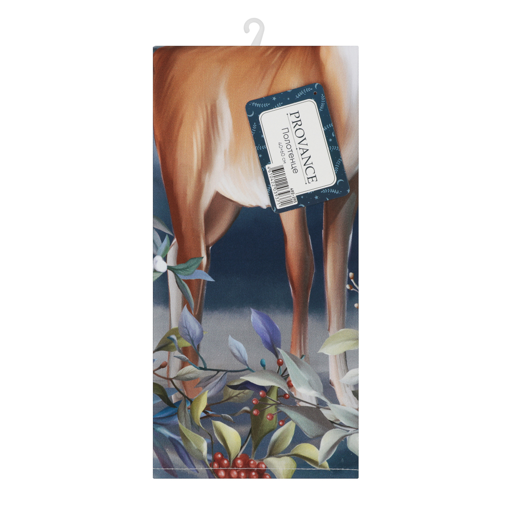 PROVANCE Нордик Полотенце кухонное, 40х60см, 100% хлопок, олень, арт.№ 492-293