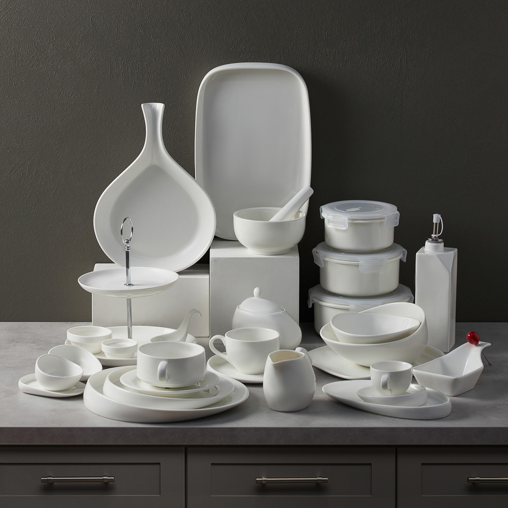 Ivlev Chef Элеганс Салатник с крышкой, 650мл, 15,5х7,5см, фарфор, арт.№ 824-567