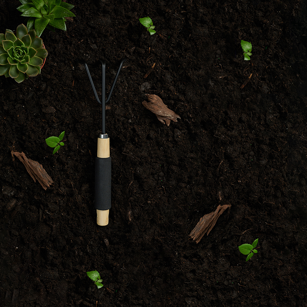 INBLOOM Рыхлитель садовый, 32x9см, дерево, поролон, металл, арт.№ 181-038