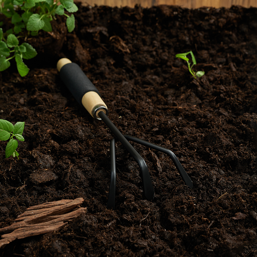 INBLOOM Рыхлитель садовый, 32x9см, дерево, поролон, металл, арт.№ 181-038