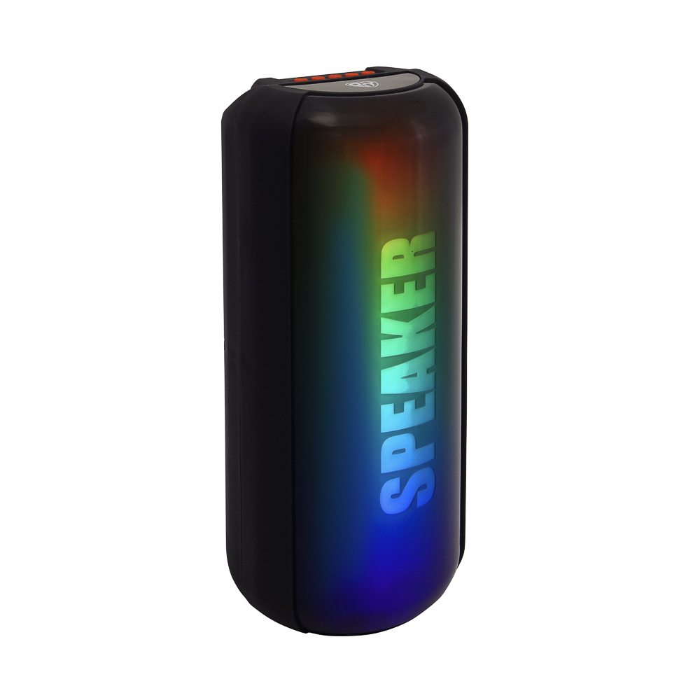 Колонка беспроводная BY ShineBar, 6 Вт, подсветка, 1200мАч, USB BT5.3, ВШГ 28x13x13см, черный, арт.№ 443-107