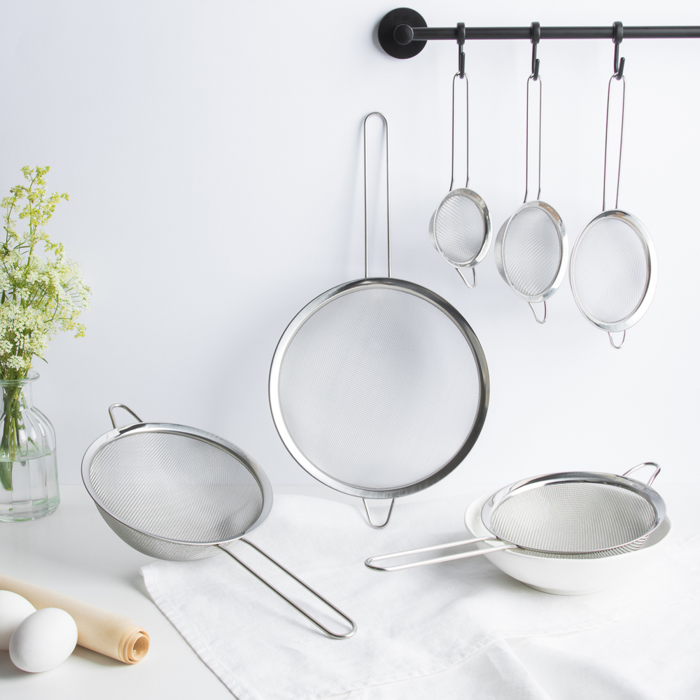 VETTA Сито с ободом и ручкой 12см, нерж.сталь, арт.№ 886-007