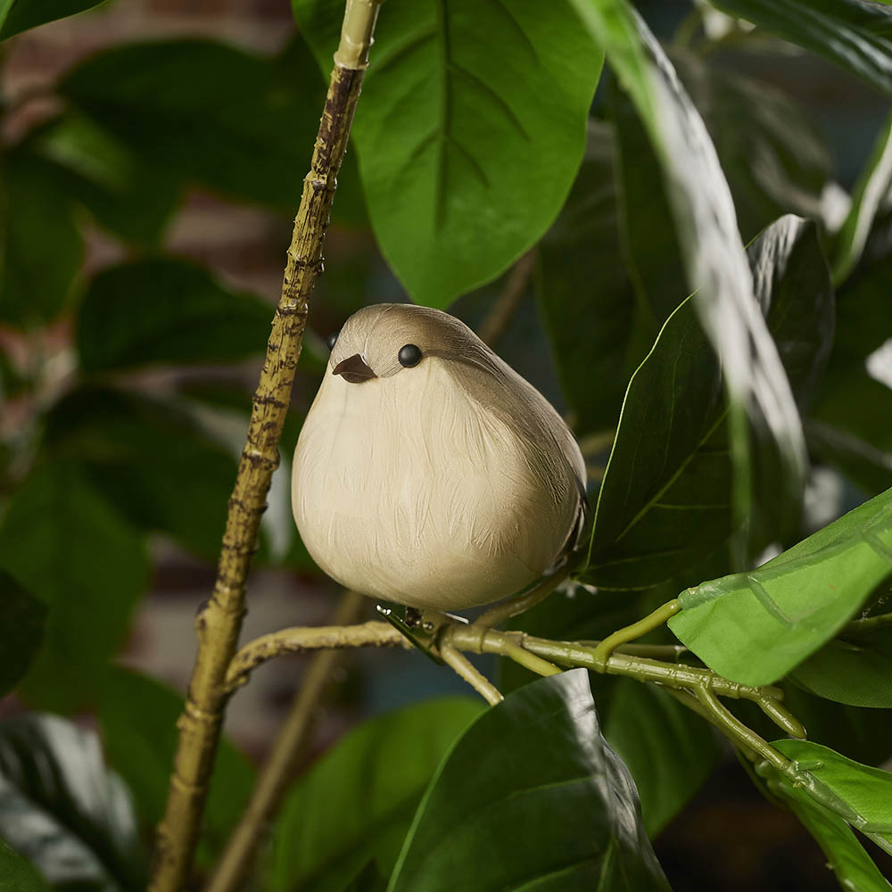 INBLOOM Птичка декоративная на прищепке 6x9см, арт.№ 153-010