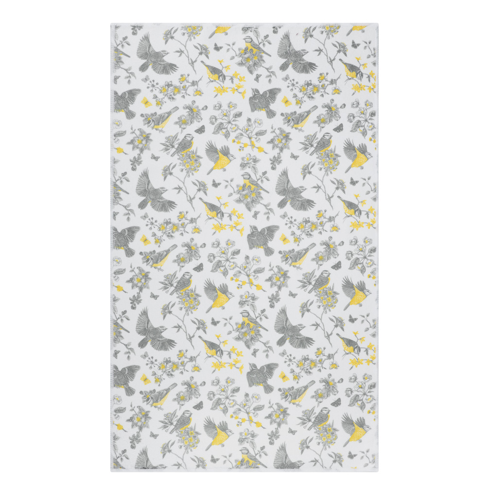 PROVANCE Люмен Полотенце кухонное, 38х63см, 100% полиэстер, синички, арт.№ 434-214