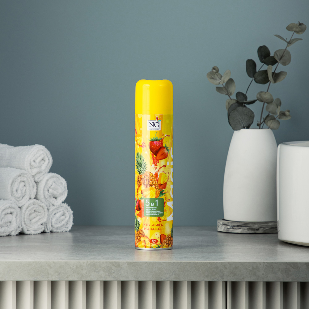 NEW GALAXY Освежитель воздуха Magic, 300 мл, Клубника и ананас, арт.№ 778-199