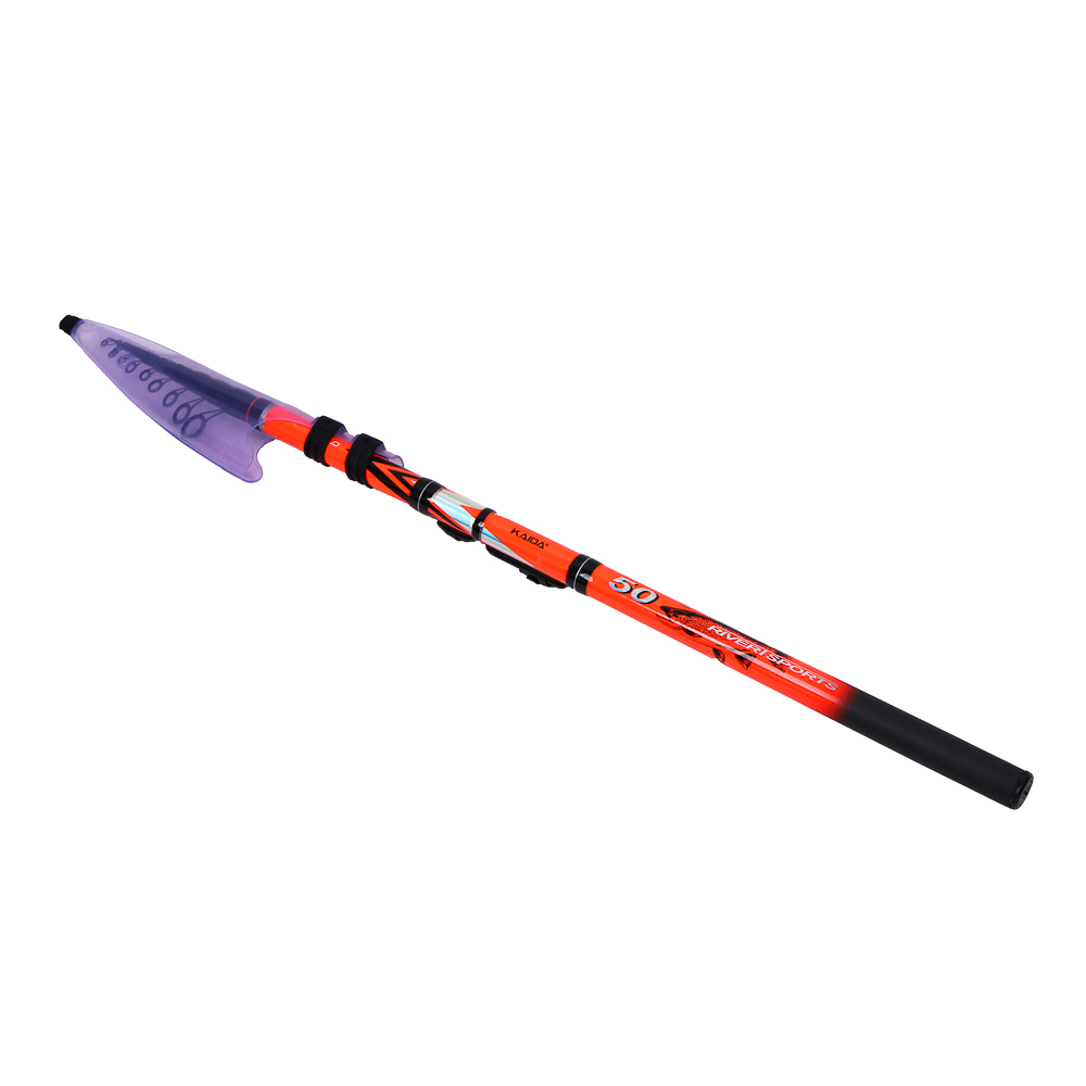 KAIDA Удилище телескопическое, 10 секций, до 15гр, 5,0м, арт.№ 149-236