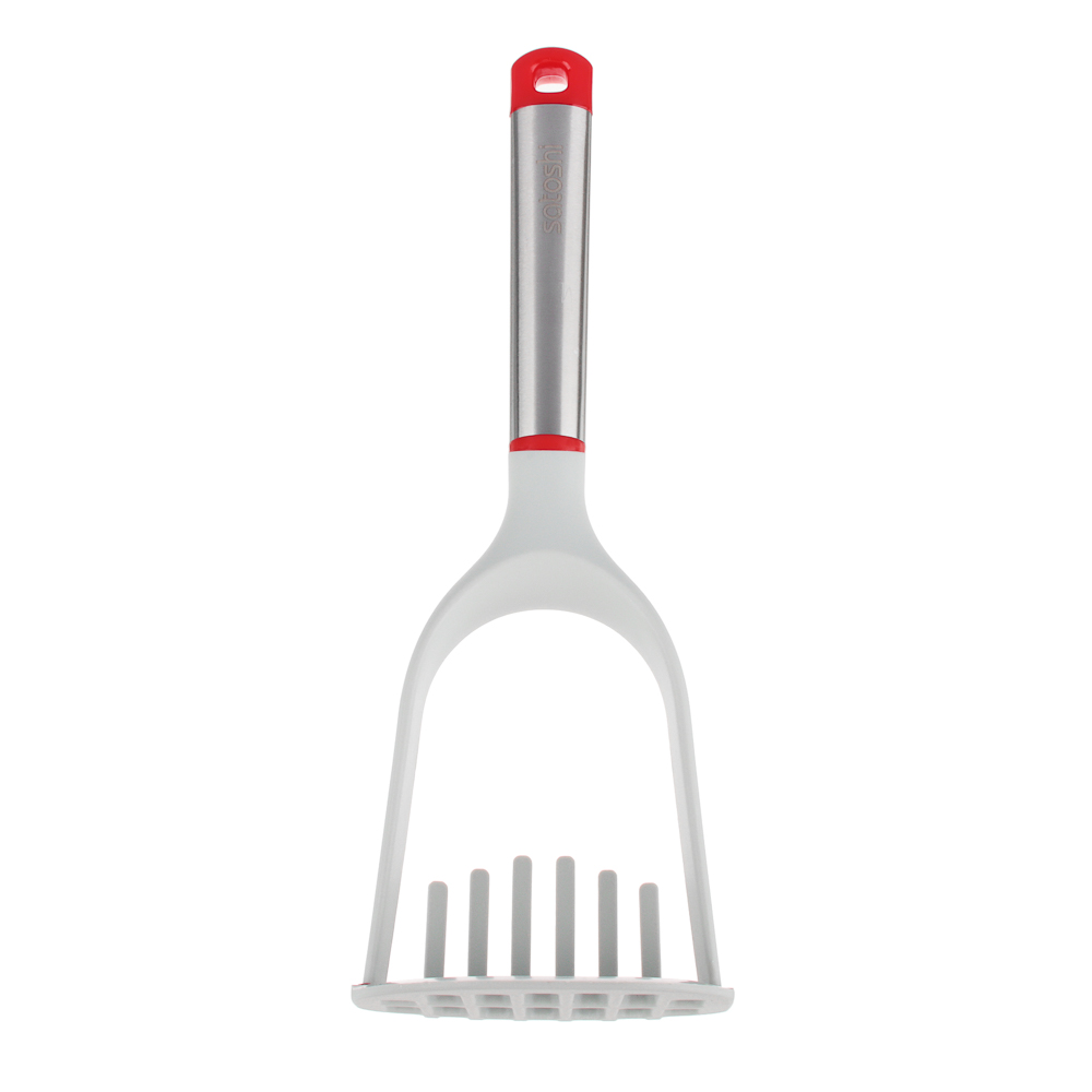 SATOSHI Премьер Толкушка для картофеля 29х10х8,7см, нейлон, ручка нерж.сталь, пластик, арт.№ 881-189