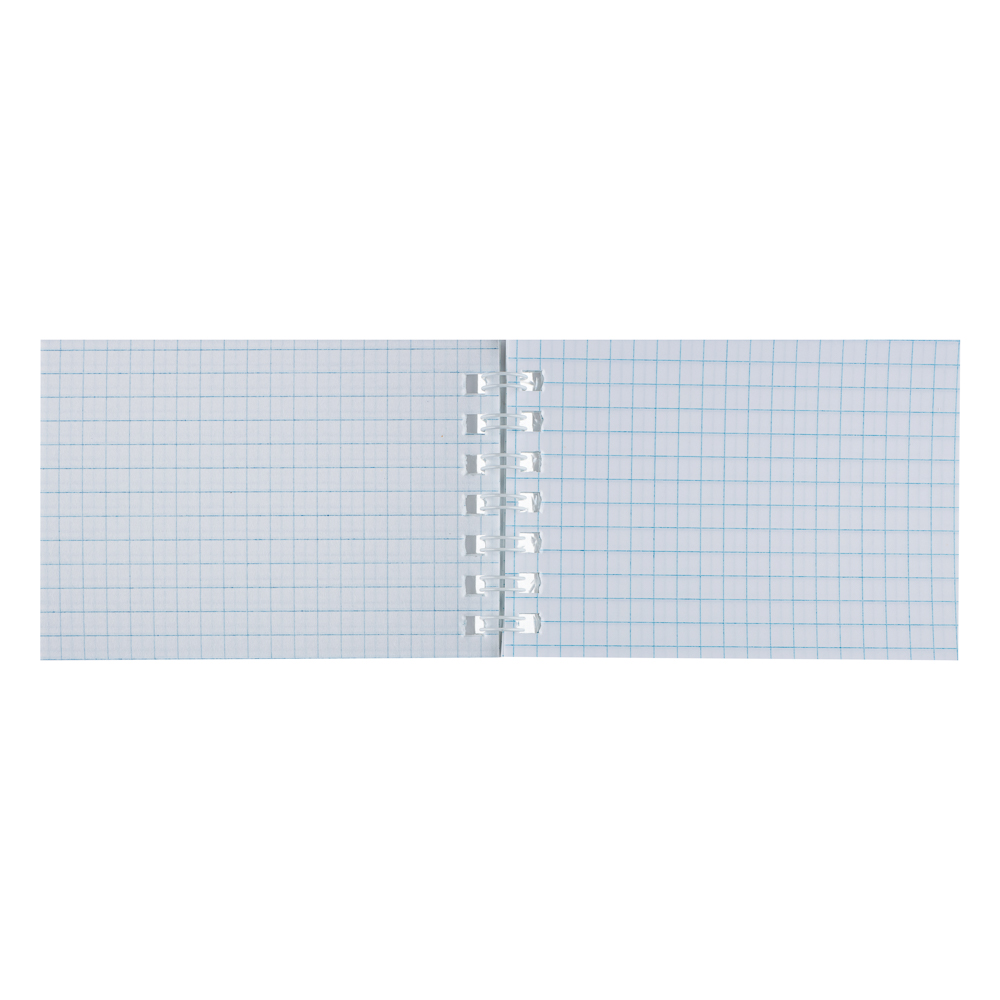 ClipStudio Блокнот А7 40 листов, офсет, обложка картон, спираль, в клетку, арт.№ 524-188