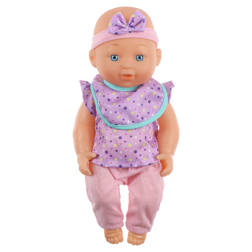 ИГРОЛЕНД Пупс 30 см с акс., PVC, PP, ABS, полиэстер, 24,8x10,5x33 см, арт.№ 436-166