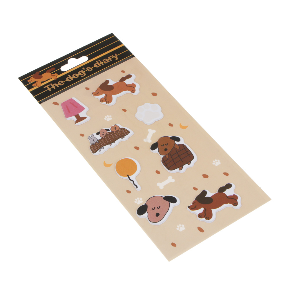 Наклейки пластиковые мягкие "Ми Стайл", 8,5х17,5см, арт.№ 557-112