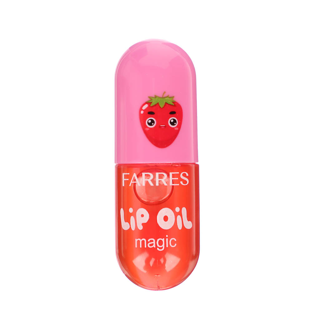 Блеск (масло) для губ проявляющийся "Magic Fruit" тм Farres 4 г, арт.№ 330-609