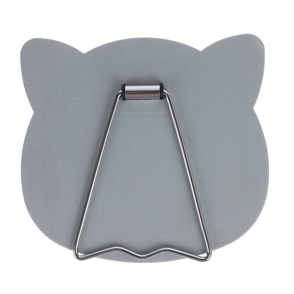 Зеркало настольное тм ЮНИLOOK, металл, стекло, пластик, 16x14,5см, 3 цвета, арт.№ 301-009