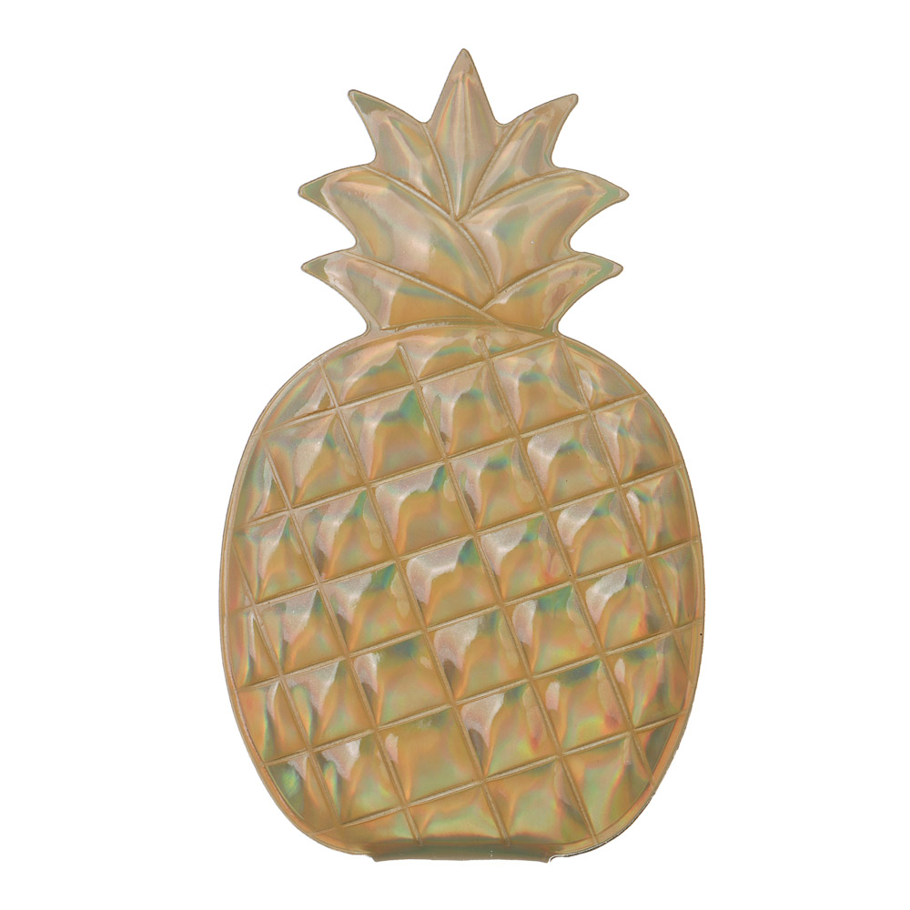 ЮНИLOOK Зеркало карманное, ПВХ, стекло, 6,4х5,8см, 4 цвета, арт.№ 301-014