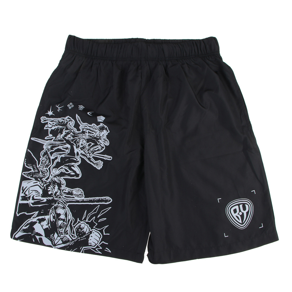 BY Шорты мужские спортивные, р-р M, L, XL, 2XL, 100% полиэстер, арт.№ 065-001