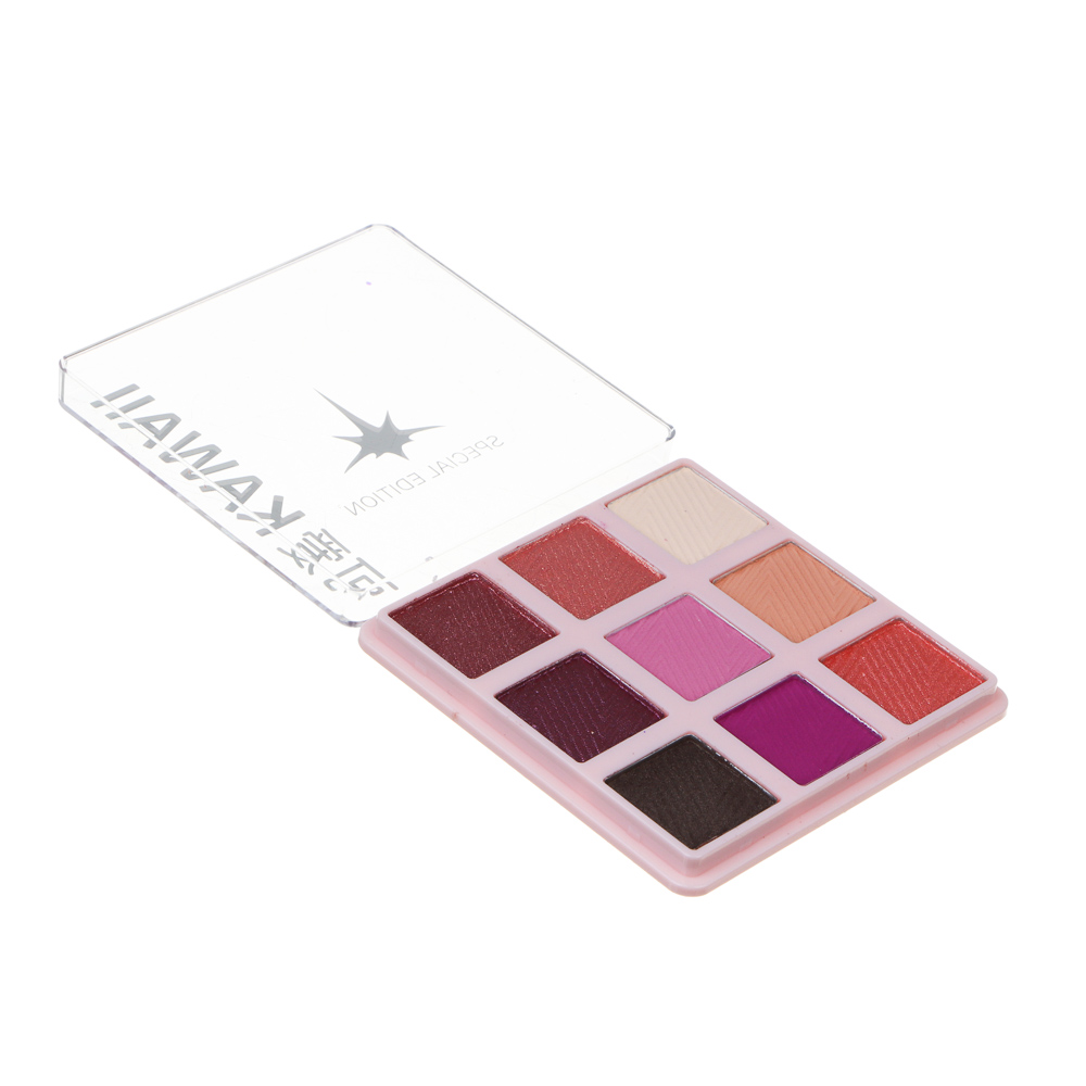 BY Русские Супергерои Заря Каваи Палетка теней 9 тонов, 9 гр, 3 вида, арт.№ 330-574