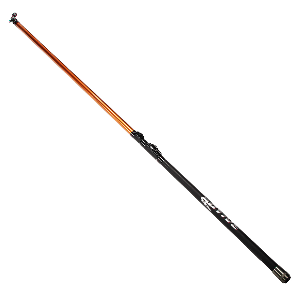 Удочка с кольцами "Актив" тм AZOR FISHING, телескоп., карбон 40%, 5,0м, тест 10-30гр., арт.№ 149-094