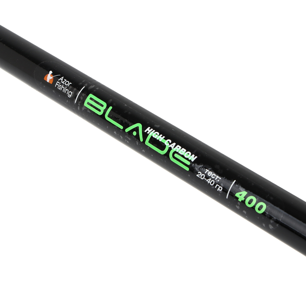 Удочка с кольцами "Блейд" тм AZOR FISHING, телескоп., файбергласс, 4,0м, тест 20-40гр., арт.№ 149-102