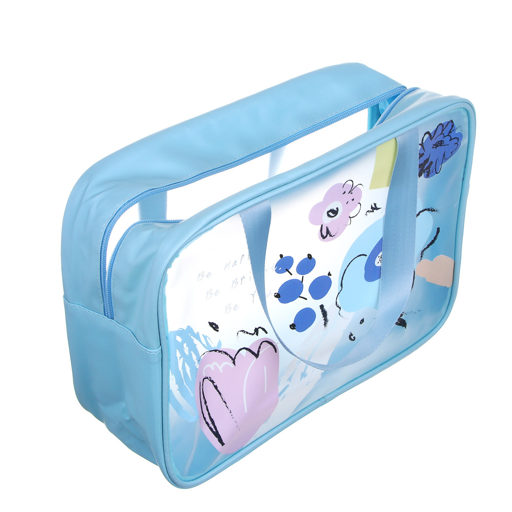 Косметичка сумка с двумя ручками тм ЮL, ПВХ, 31х21х11см, 2 дизайна, арт.№ 364-259