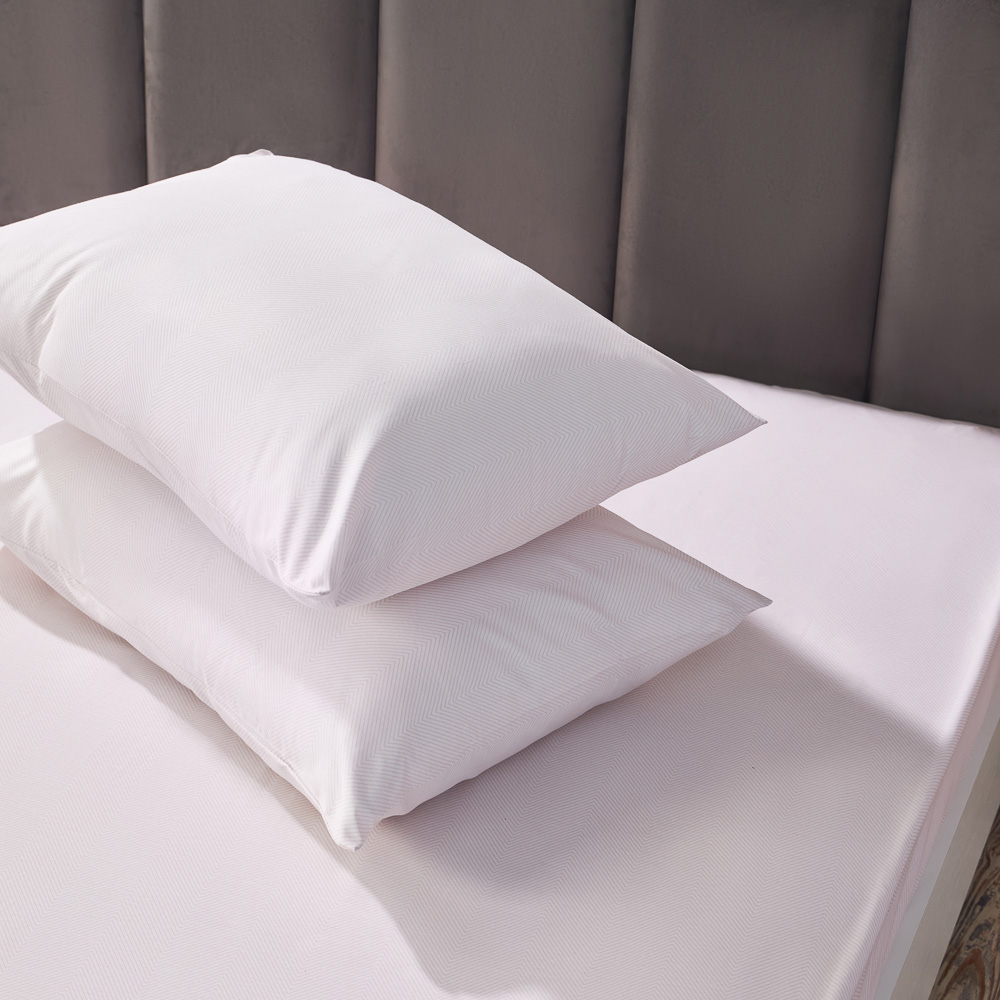 PROVANCE Фрэя Наволочки 50х70см, 100% хлопок, поплин, 2шт, серый, арт.№ 432-268