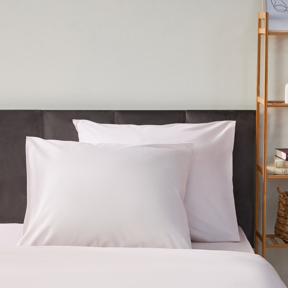 PROVANCE Фрэя Наволочки 70х70см, 100% хлопок, поплин, 2шт, серый, арт.№ 432-269