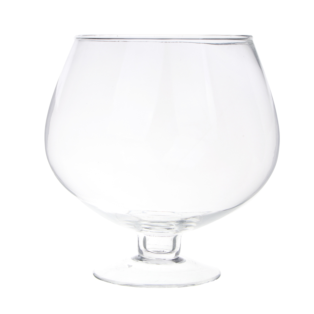 Ваза, 10х13,5х18,5 см, 3 л, стекло, прозрачная, арт.№ 502-199