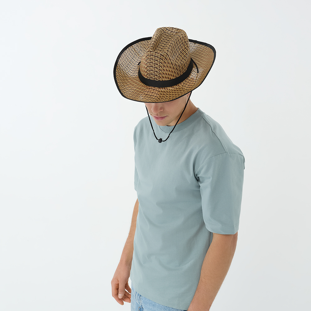 GALANTE Шляпа ковбойка, р.58, 100% целлюлоза, ВЛ25-22, #1, арт.№ 314-921