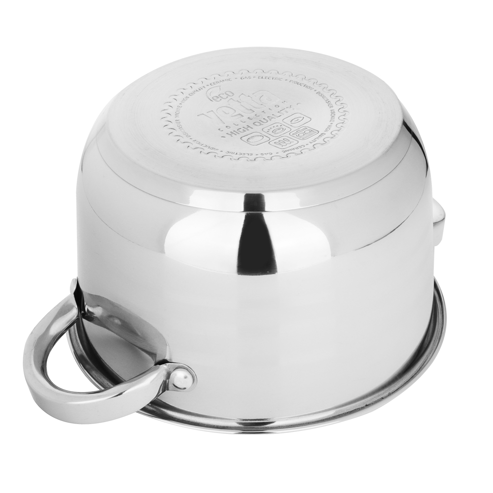 VETTA Фултон Набор кастрюль 6 пр. (2,9л+4,0л+5,4л) со стекл. крышкой, арт.№ 822-116