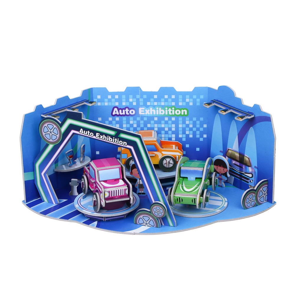 ХОББИХИТ Набор для творчества "Домик мечты", 21х28,5см,EPS, бумага, 4 дизайна, арт.№ 287-450