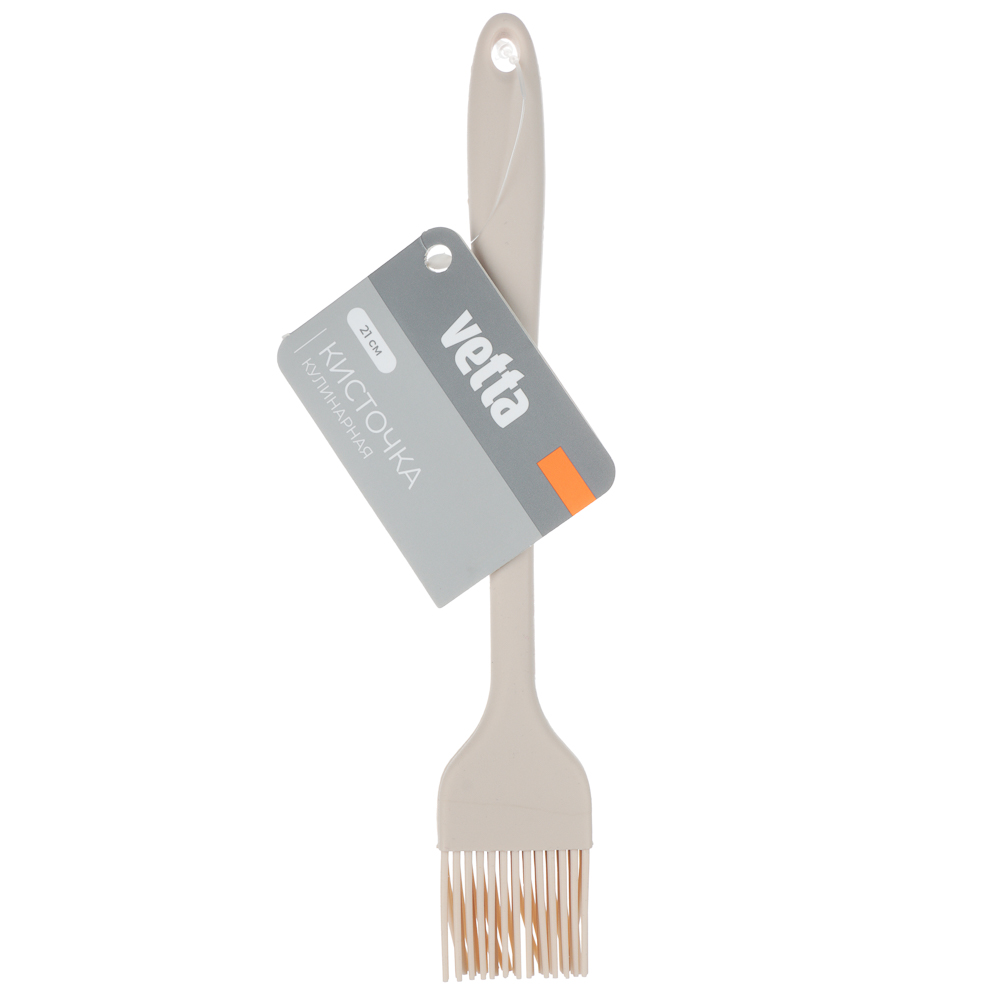 VETTA Арти Кисточка кулинарная 21см, силикон, 3 цвета, арт.№ 856-183