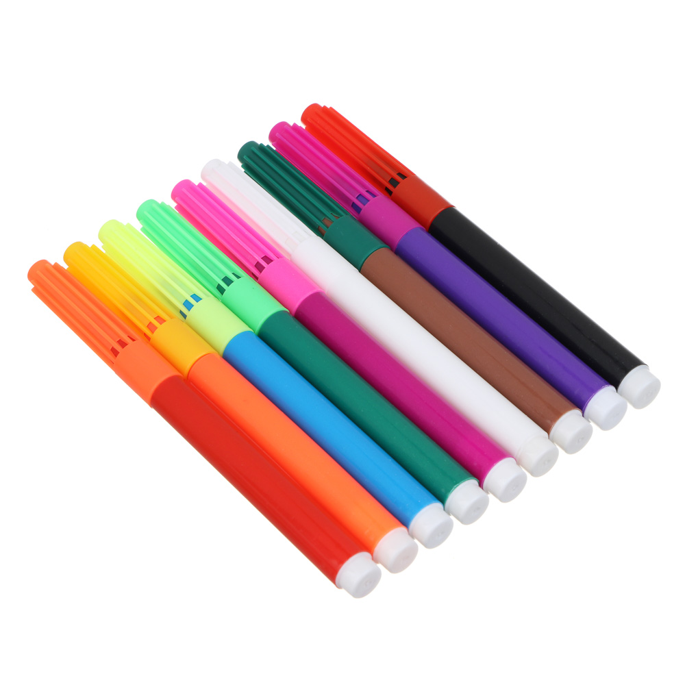 Фломастеры 16цв. FLOMIK "магические" 8 штук + 1 изменитель цвета, картонная коробка, арт.№ 256-012