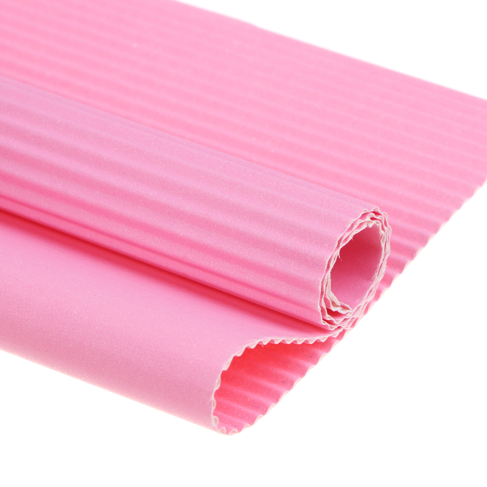 Картон цветной FLOMIK гофрированный А4, 5л., 5цв., 165 г/м2, в папке, арт.№ 558-008